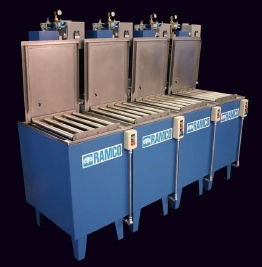 RAMCO Multi-stage small parts washing system